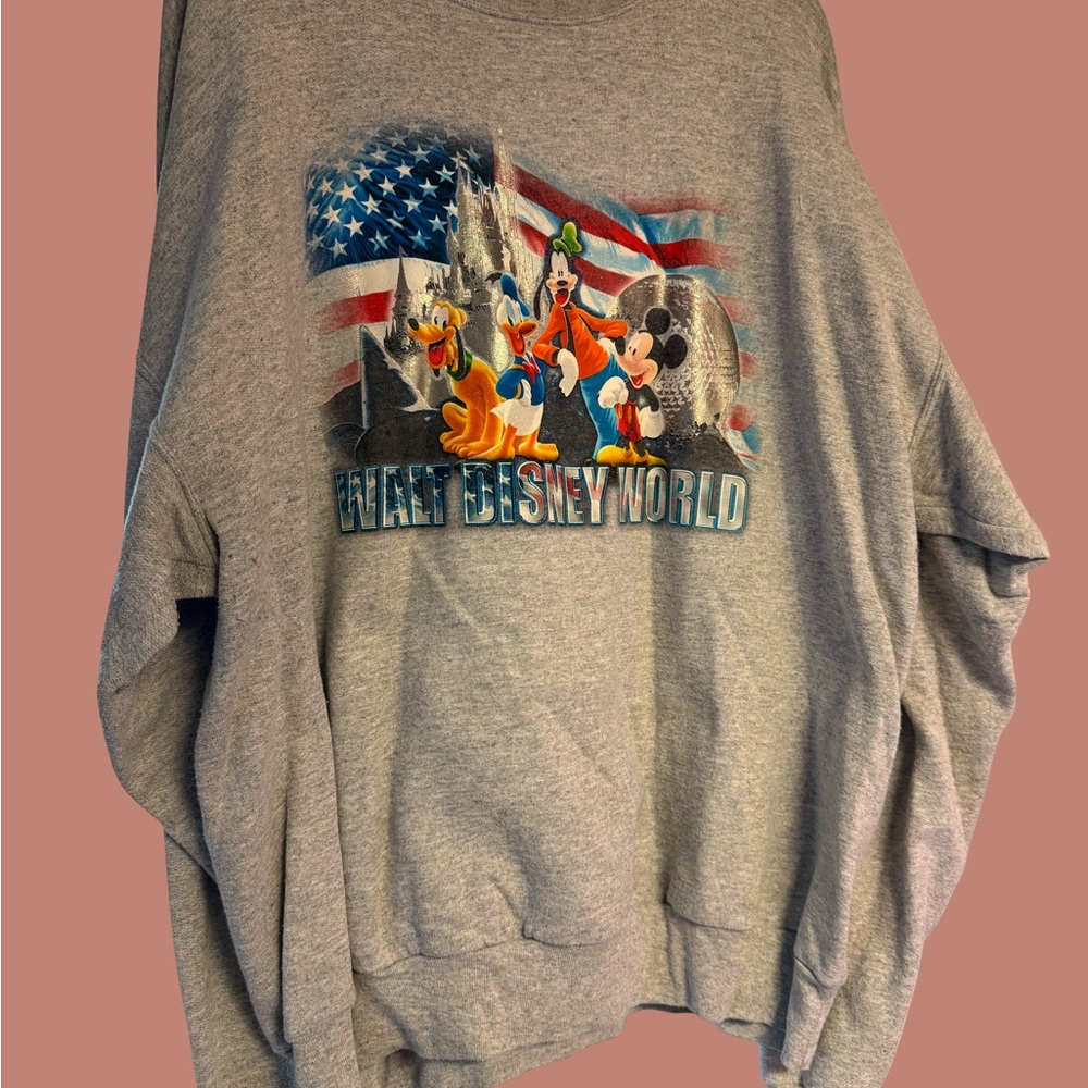 Disney World Gray Sweater